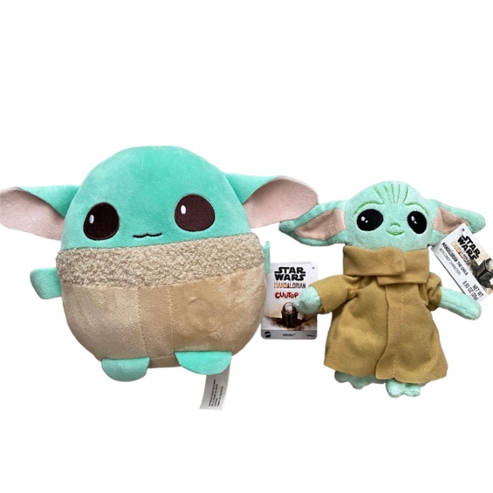 Star Wars The Mandalorian Grogu Baby Yoda Plushies